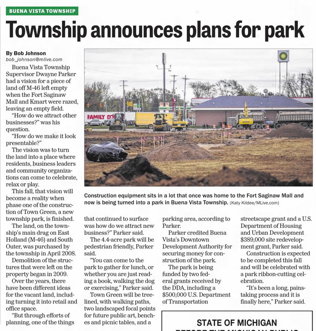 Fort Saginaw Mall - May 12 2016 Article